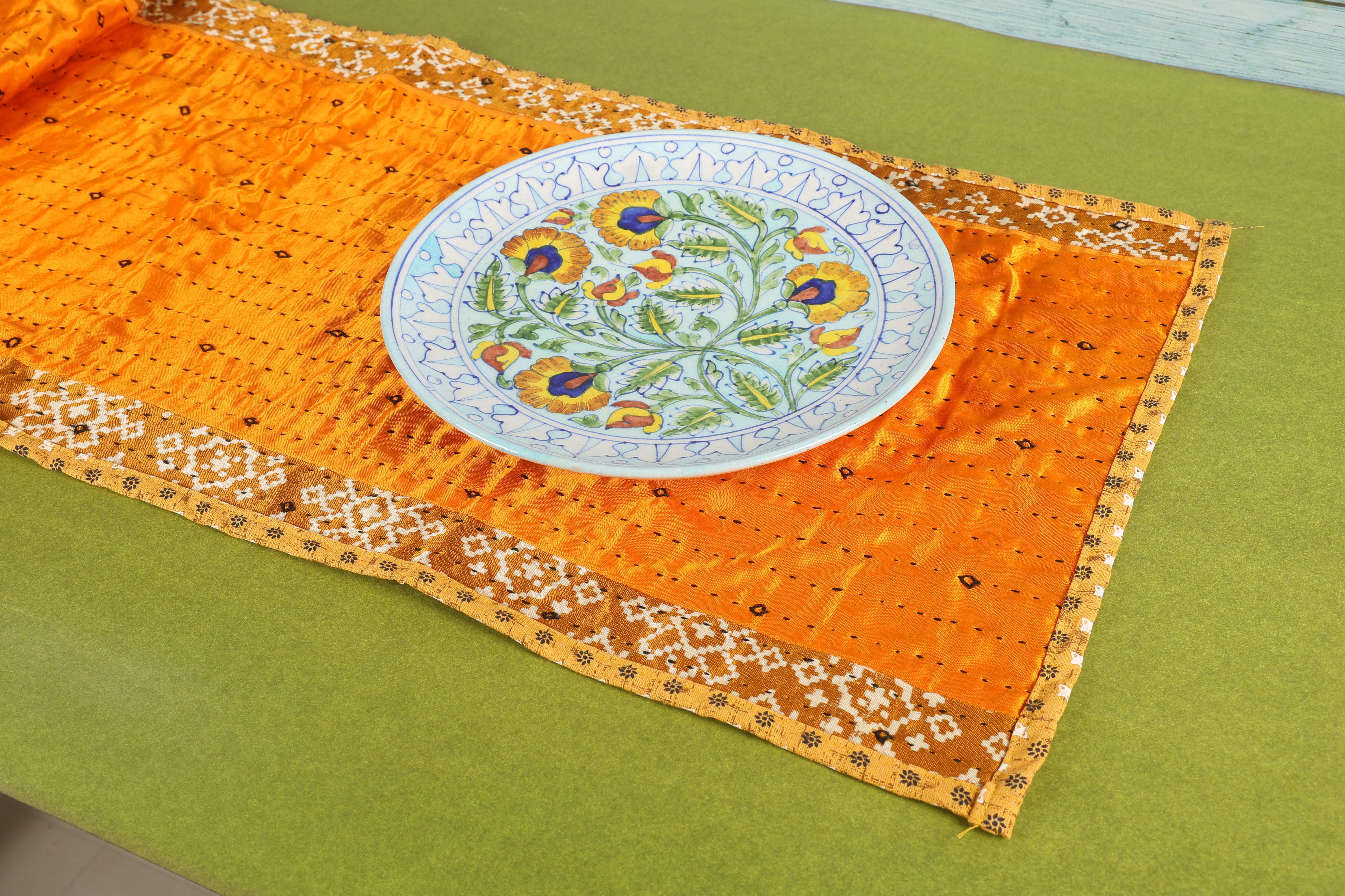 Sunset Yellow Table Runner