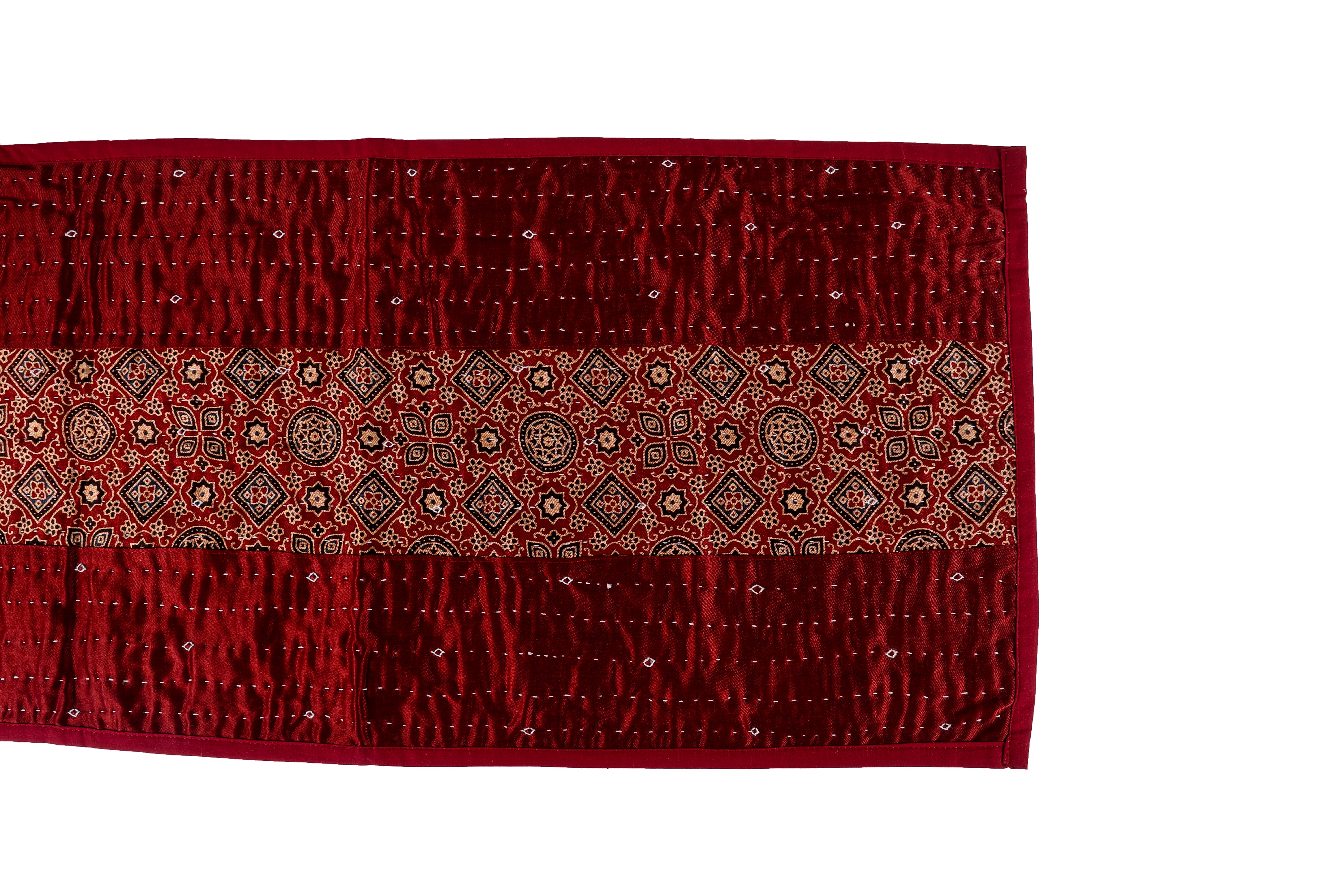 Shaahi Maroon Table Runner