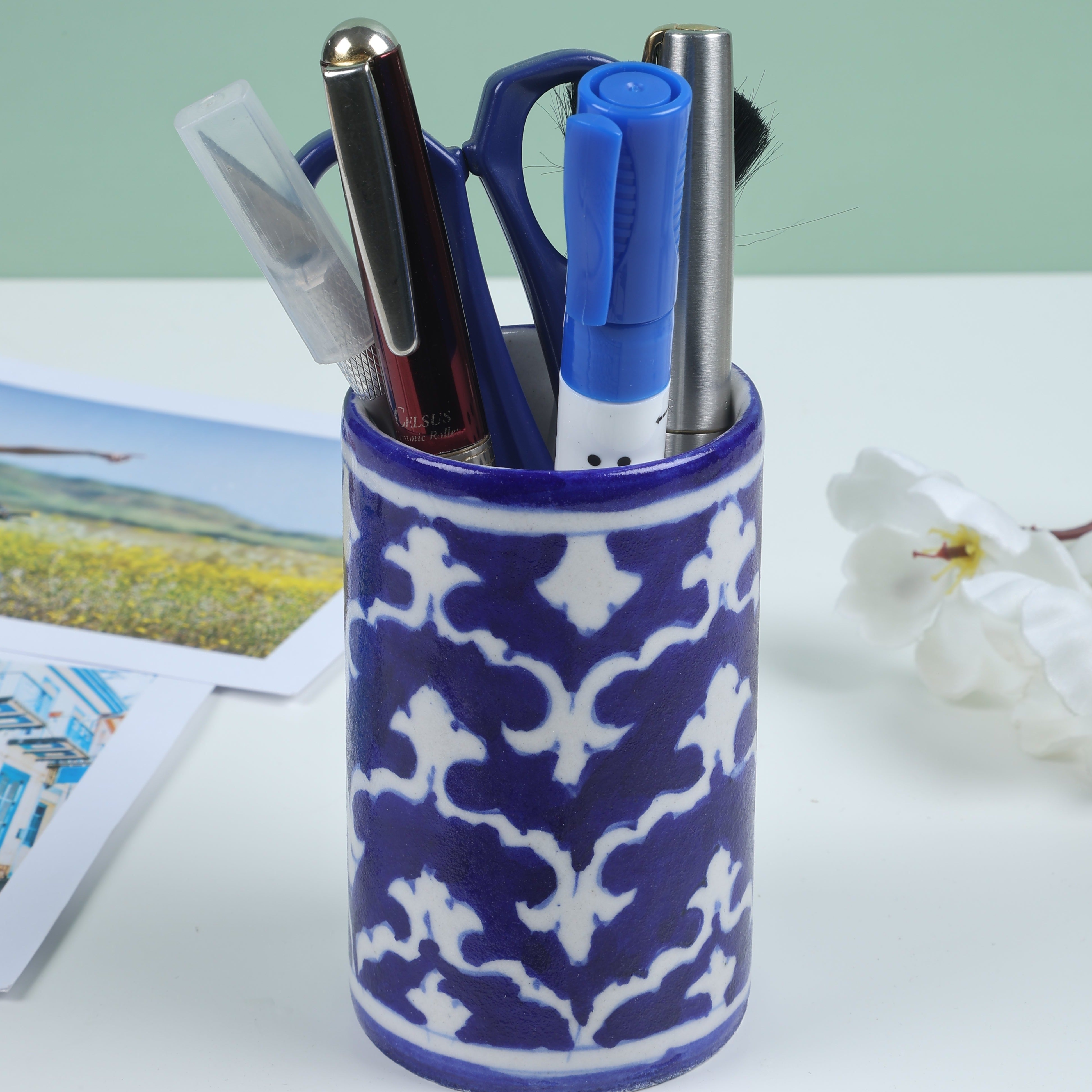 Cobalt Blue Utility Holder